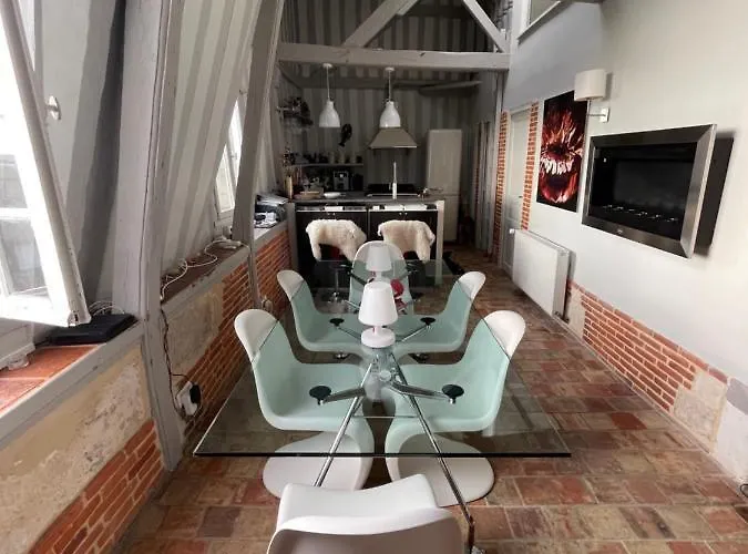 Apartmán Le Loft Du Homard Bleu - Entre Ciel Et - Free Parking 500m